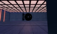 A view from the entrance of the vault.