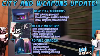 Update Log Jailbreak Wiki Fandom - 5 new updates coming to jailbreak roblox jailbreak