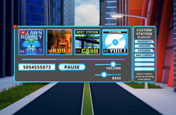 Custom Radio Gamepass - Roblox