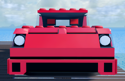 LEGO CAR in JAILBREAK! - Roblox 