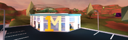 The old exterior of the 1M Dealership (prior to Garage Update V1).