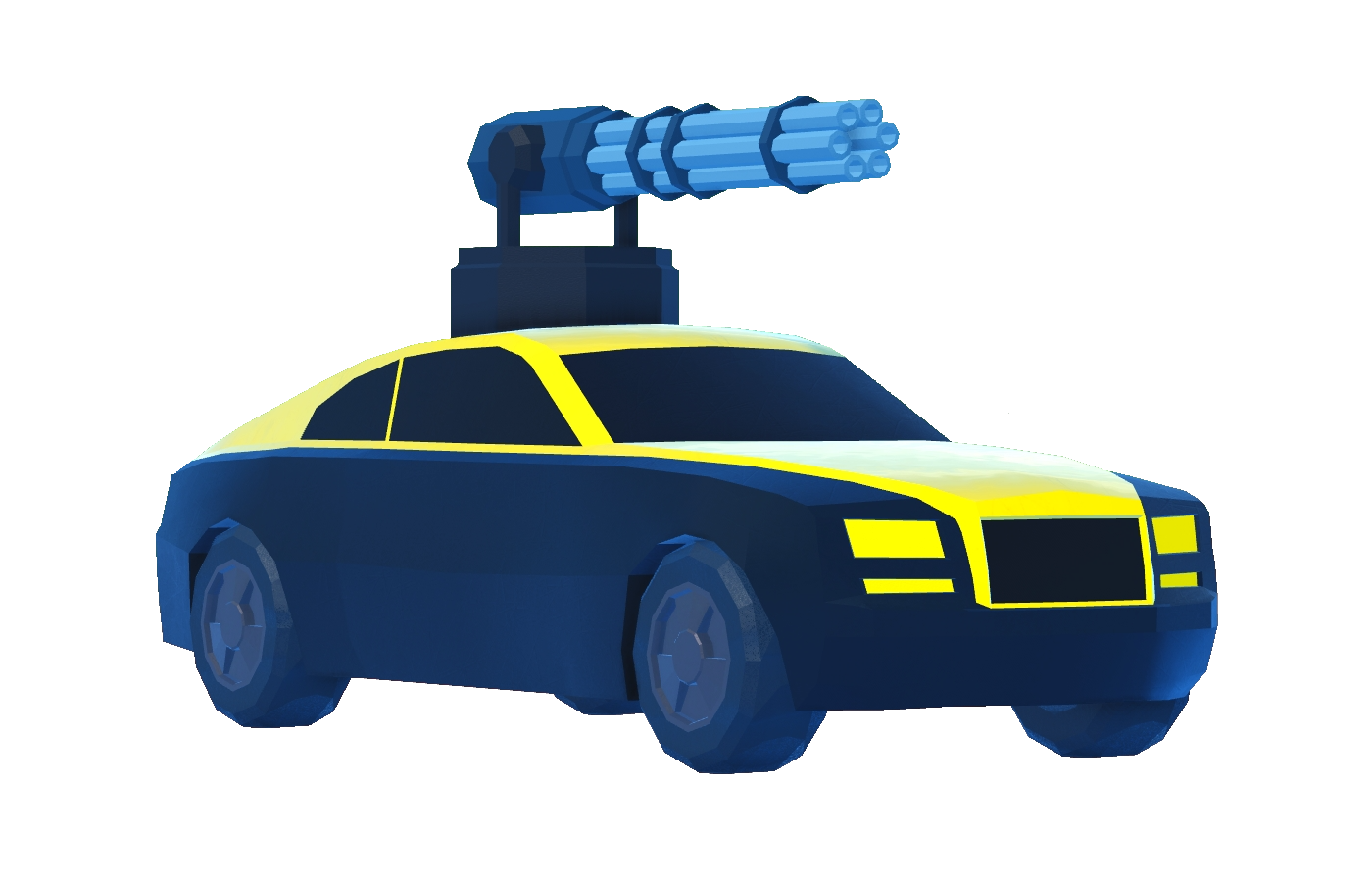 Carro Roblox e Bonecos Jailbreak Celestial Acende Farol-Sunny