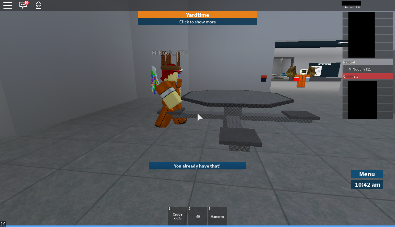 Exploiting Roblox Prison Life Unofficial Wiki Fandom - how to walk through walls in roblox hack