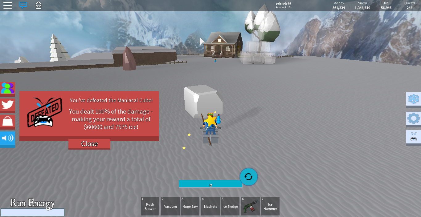 Maniacal Cube | ROBLOX Snow Shoveling Simulator Wiki | Fandom