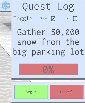 Quests Roblox Snow Shoveling Simulator Wiki Fandom - roblox snow shoveling glitch