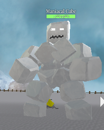 Maniacal Cube Roblox Snow Shoveling Simulator Wiki Fandom - code for roblox ice cube