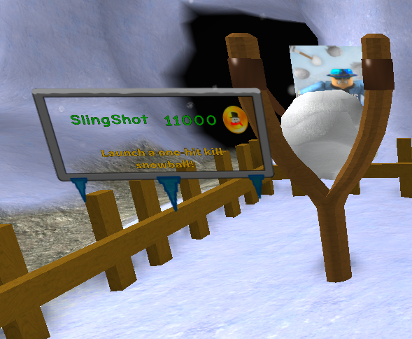 Slingshot Sbfs Roblox Snow Shoveling Simulator Wiki Fandom - roblox snowball fighting simulator codes