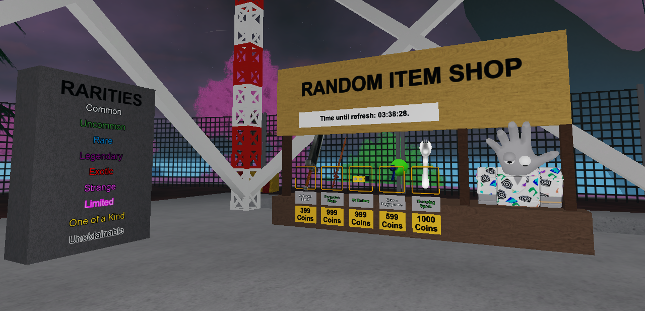 Free item shop [ROBLOX Game] 