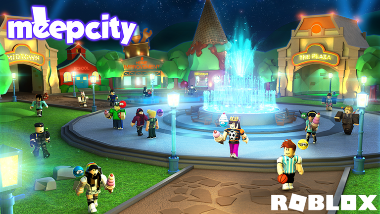 Web Site Do Jogo MeepCity De Roblox Foto de Stock Editorial - Imagem de  navegador, rede: 124556098