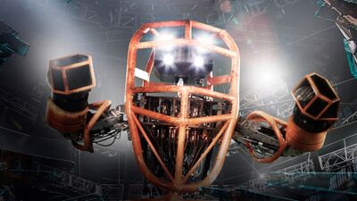 Robot fighting cheap league