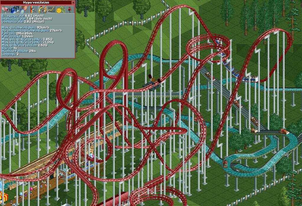 Looping Roller Coaster RollerCoaster Tycoon Fandom