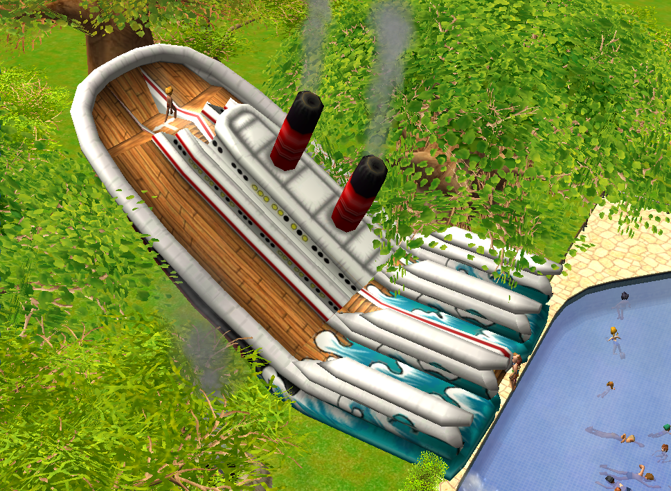 Inflatable Ship RollerCoaster Tycoon Fandom