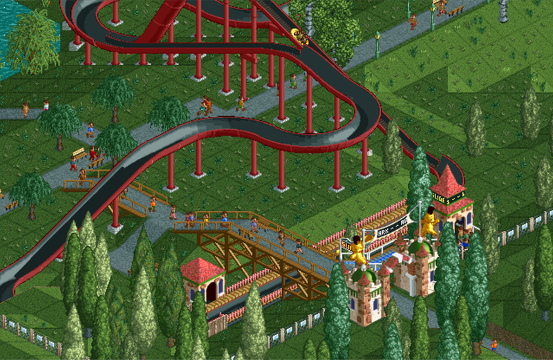 RCTW - Post-Release Update #5 - Water Features! - RollerCoaster Tycoon -  The Ultimate Theme park Sim