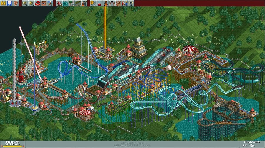 Hydro Hills Scenario Guide RollerCoaster Tycoon Fandom