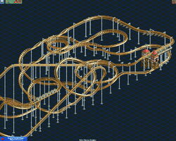 Flying Roller Coaster | RollerCoaster Tycoon | Fandom