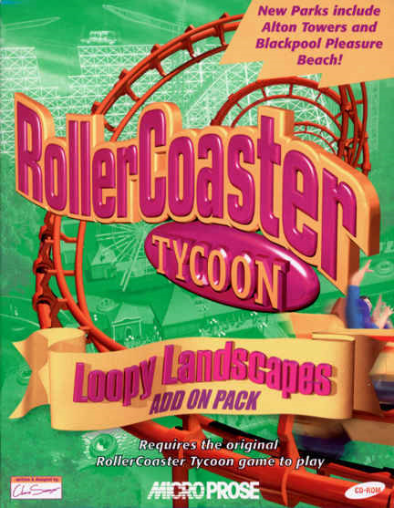 Roller Coaster Tycoon Loopy Landscapes (Jewel Case) - PC