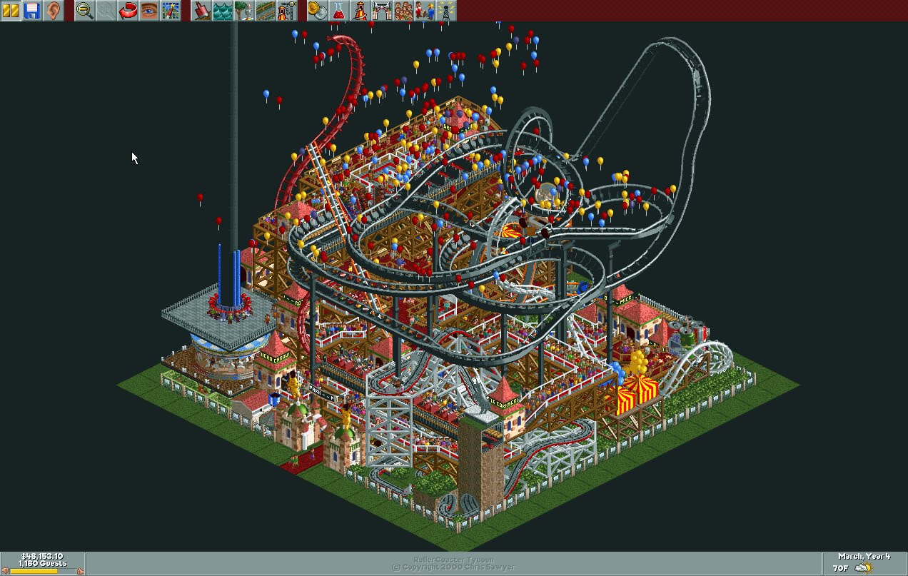 Micro Park Scenario Guide RollerCoaster Tycoon Fandom