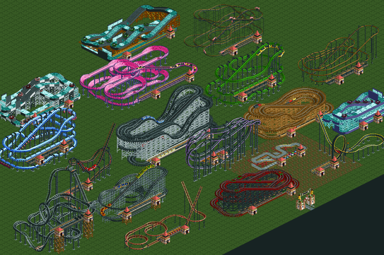 rollercoaster tycoon loopy landscapes