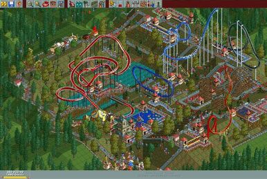 Rollercoaster Tycoon 2 Scenario - Electric Fields complete! : r/rct