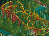 Corkscrew Roller Coaster