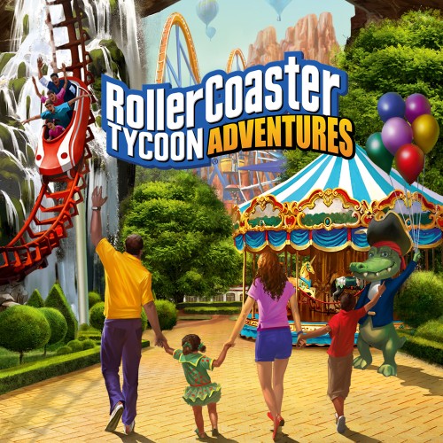 Rent Roller Coaster Tycoon Adventures Deluxe on Nintendo Switch