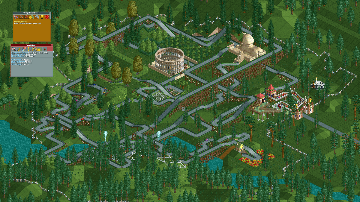 RollerCoaster Tycoon saved games