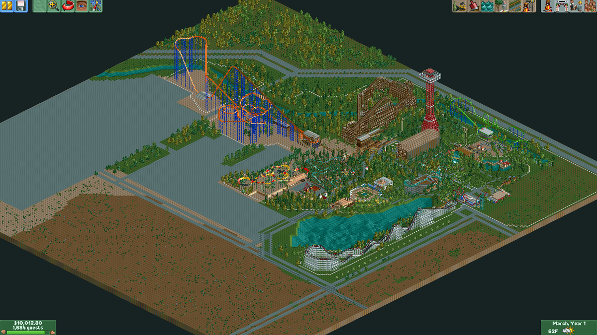 Six Flags Over Texas RollerCoaster Tycoon Fandom