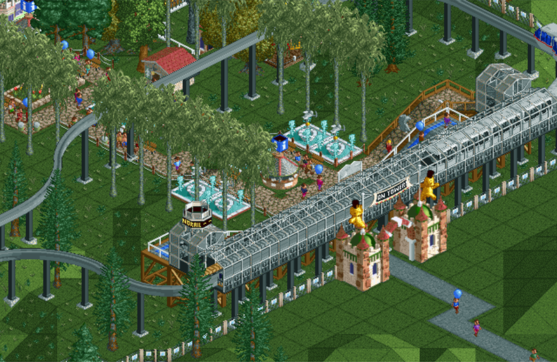 Rollercoaster Tycoon 20 Years Later - Popularizing the Theme Park Genre