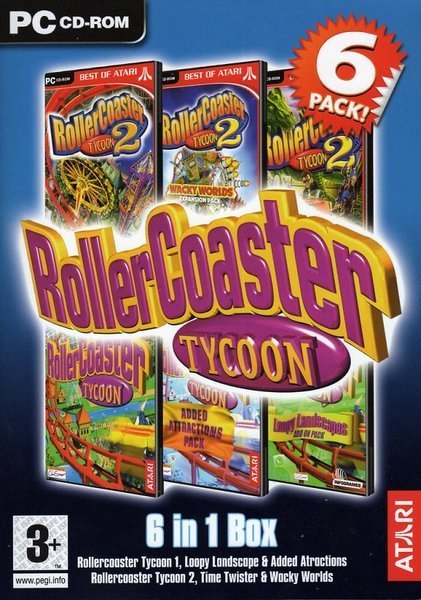 RollerCoaster Tycoon 6 Pack RollerCoaster Tycoon Fandom