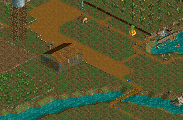 Rollercoaster Tycoon 2 Scenario - Electric Fields complete! : r/rct