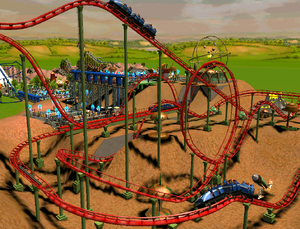 RollerCoaster Tycoon World limps into Early Access