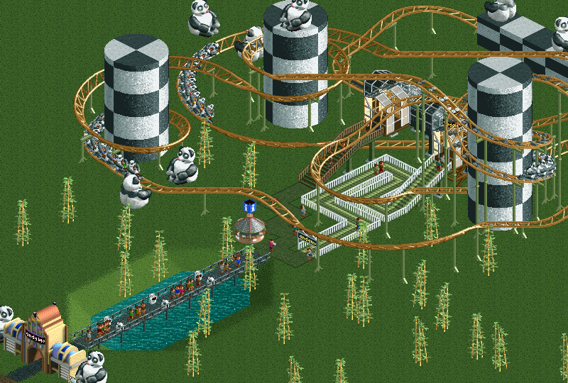 twirling tower rollercoaster tycoon world