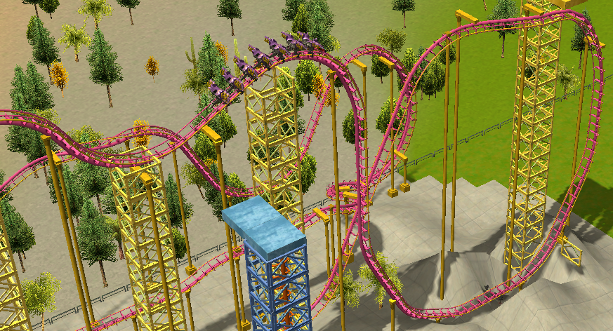 My favorite RollerCoaster Tycoon 3 coasters