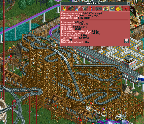 RollerCoaster Tycoon Ride Exchange Androgeos Exeunt