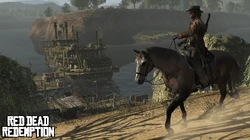  cabalgando cerca del Naufragio.