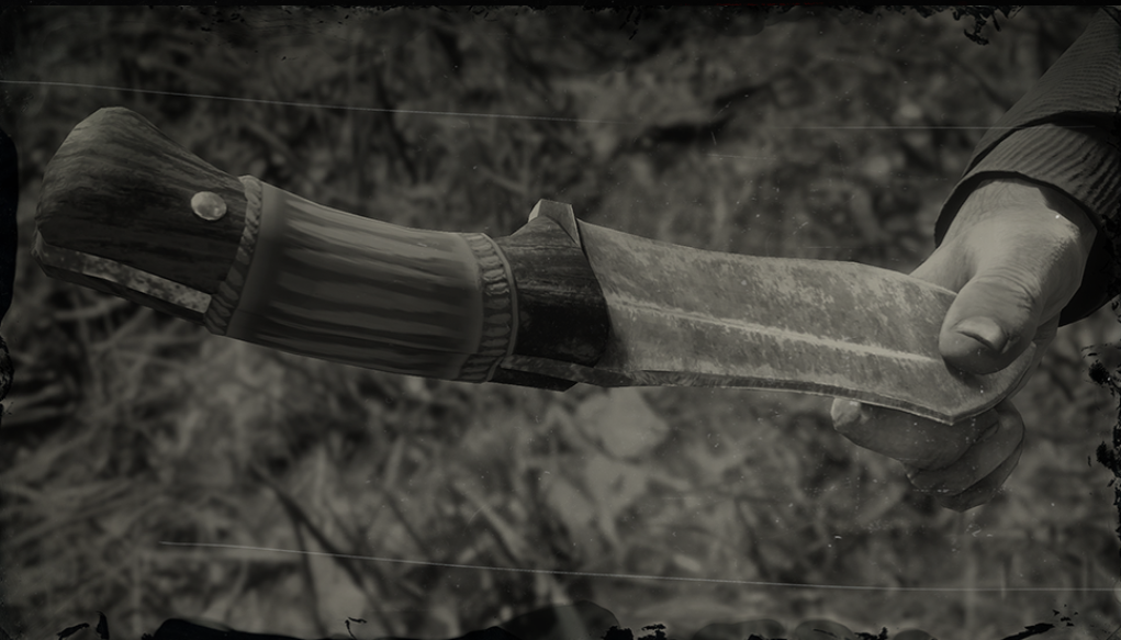 red dead redemption 2 ножи
