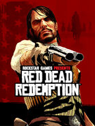 Artwork en la portada de Red Dead Redemption