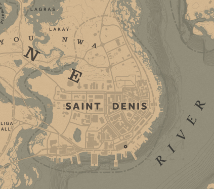 Map Of Saint Denis Saint Denis | Red Dead Wiki | Fandom