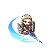 Steel as a Noir Soldier in the mobile game