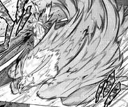 The Jade Eagle attacking Ogarou
