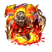 Rou riding Tatsushirou in the mobile game