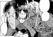 Ogarou making Spinel scared