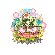 Doriane with the title of Beautiful flower after her awakening to the 18 Demon Warlords