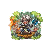 Argento hunting along his siblings