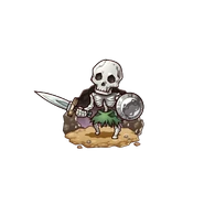 A Skeleton in the mobile game