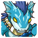 Icon 0162 BlueLizard(male)