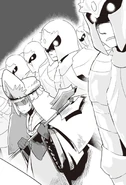 Leading the Lumen Holy Kingdom army