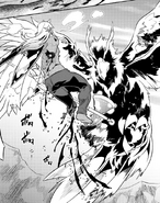 Ogarou and the Jade Eagle with missing limbs
