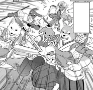 Directing Akitainu and Kobolds on a hunt