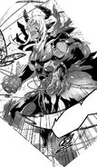 Ogarou using his Exoskeleton【Red Bear Beast King’s Prestige】 new form